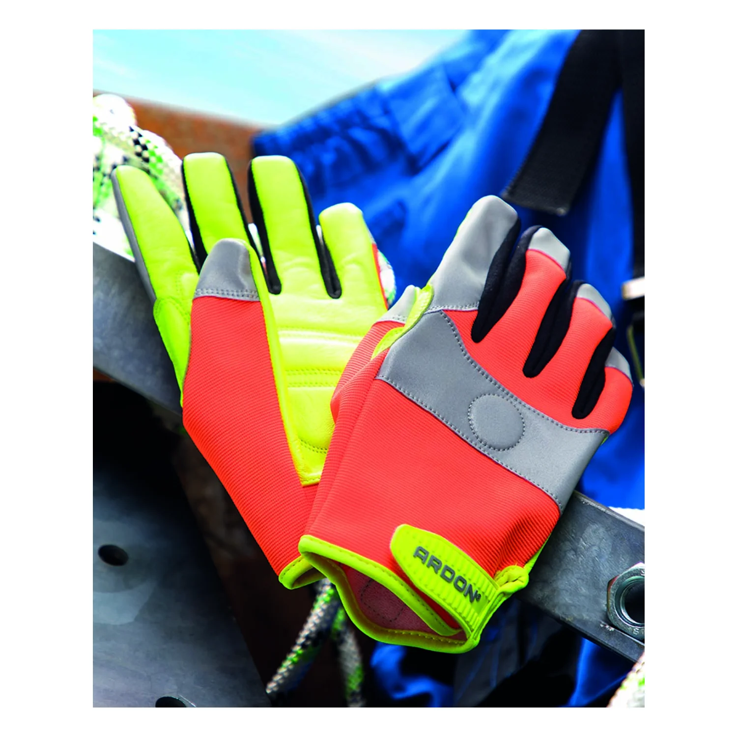 Ardon Kombinált kesztyű ARDON®THUNDER MAGNETIC értékesítési címkével - 3. nézet