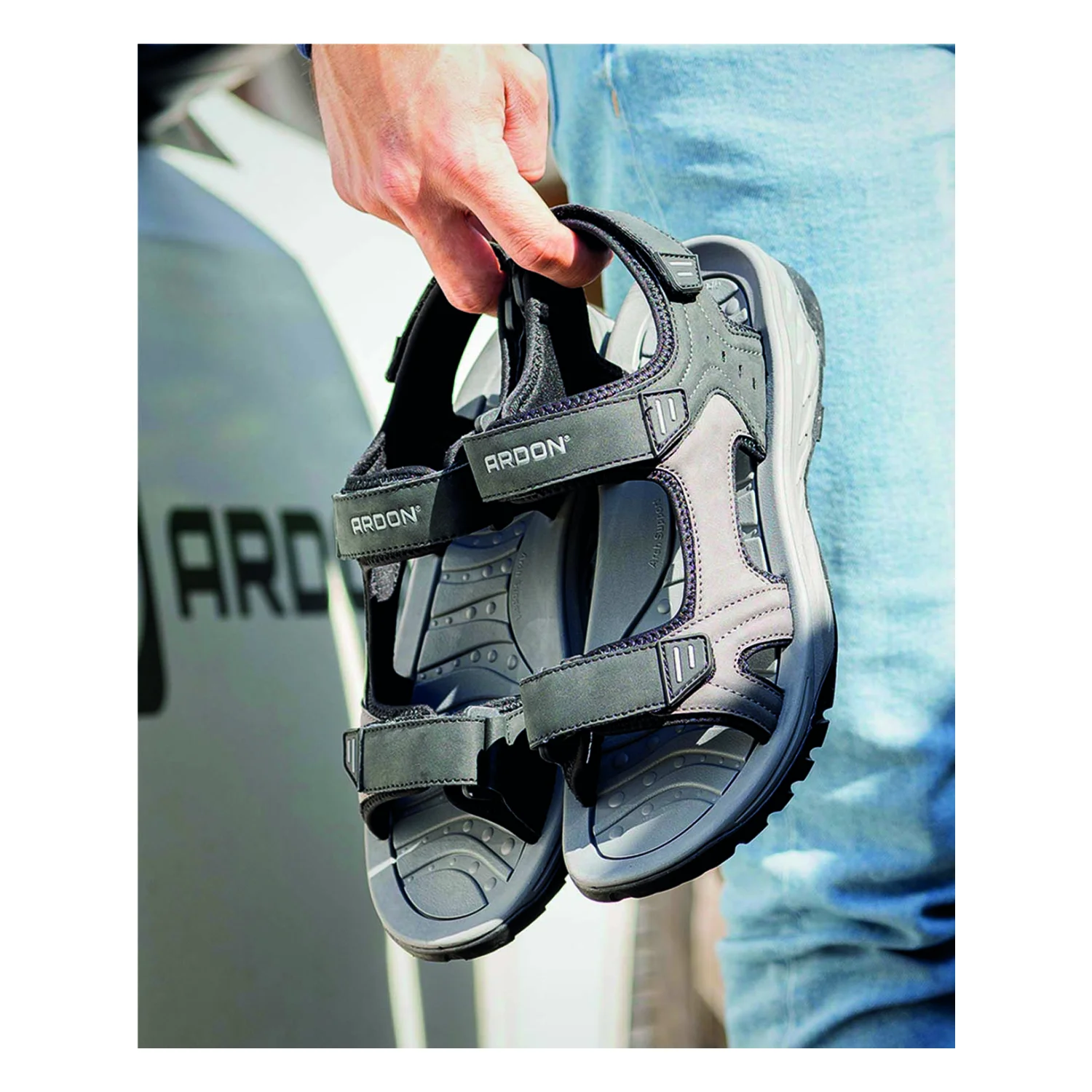 Ardon Sandál ARDON®BROOK BLACK - 2. nézet