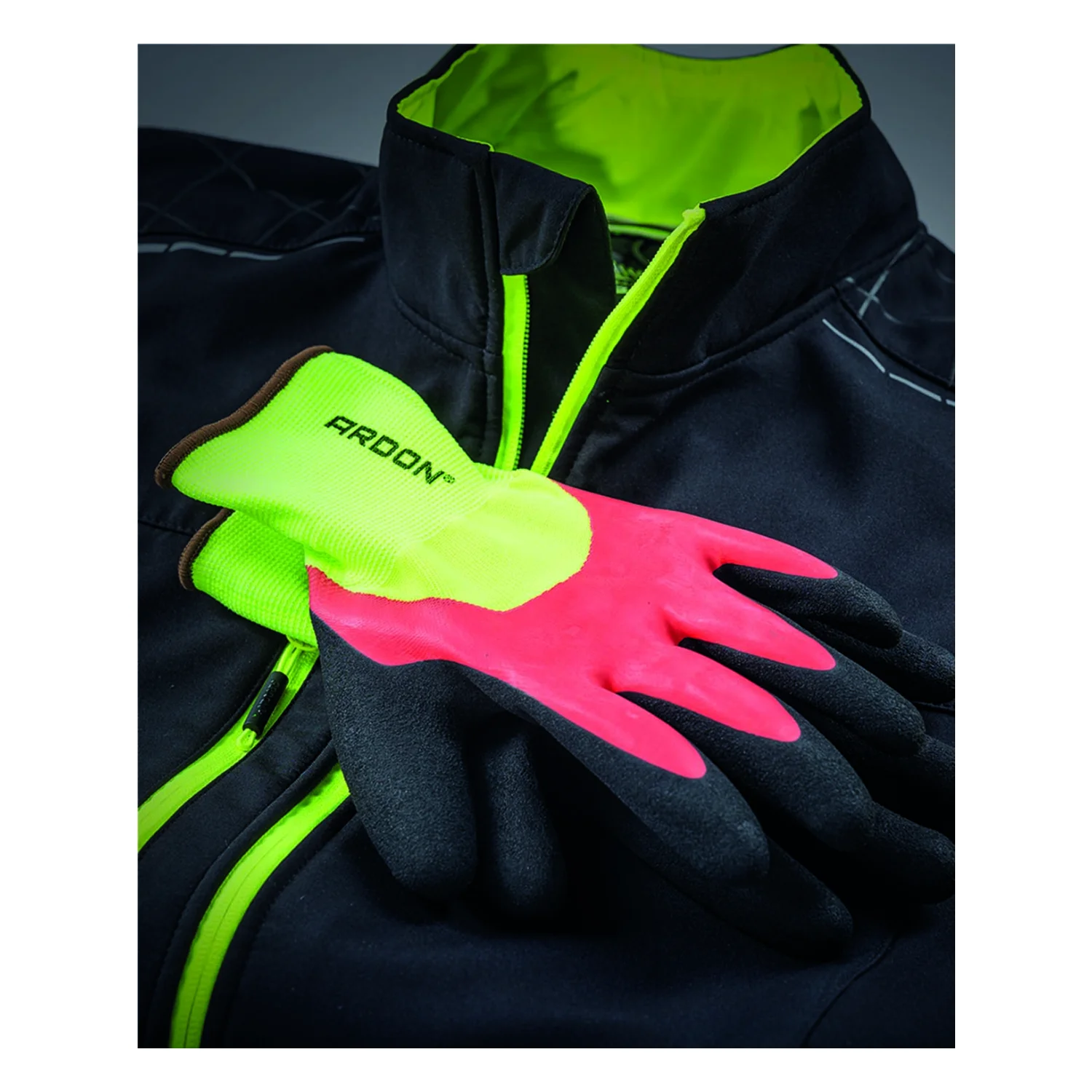 ARDON®PETRAX DOUBLE - bliszteres csuklóig mártott kesztyű - 2. nézet