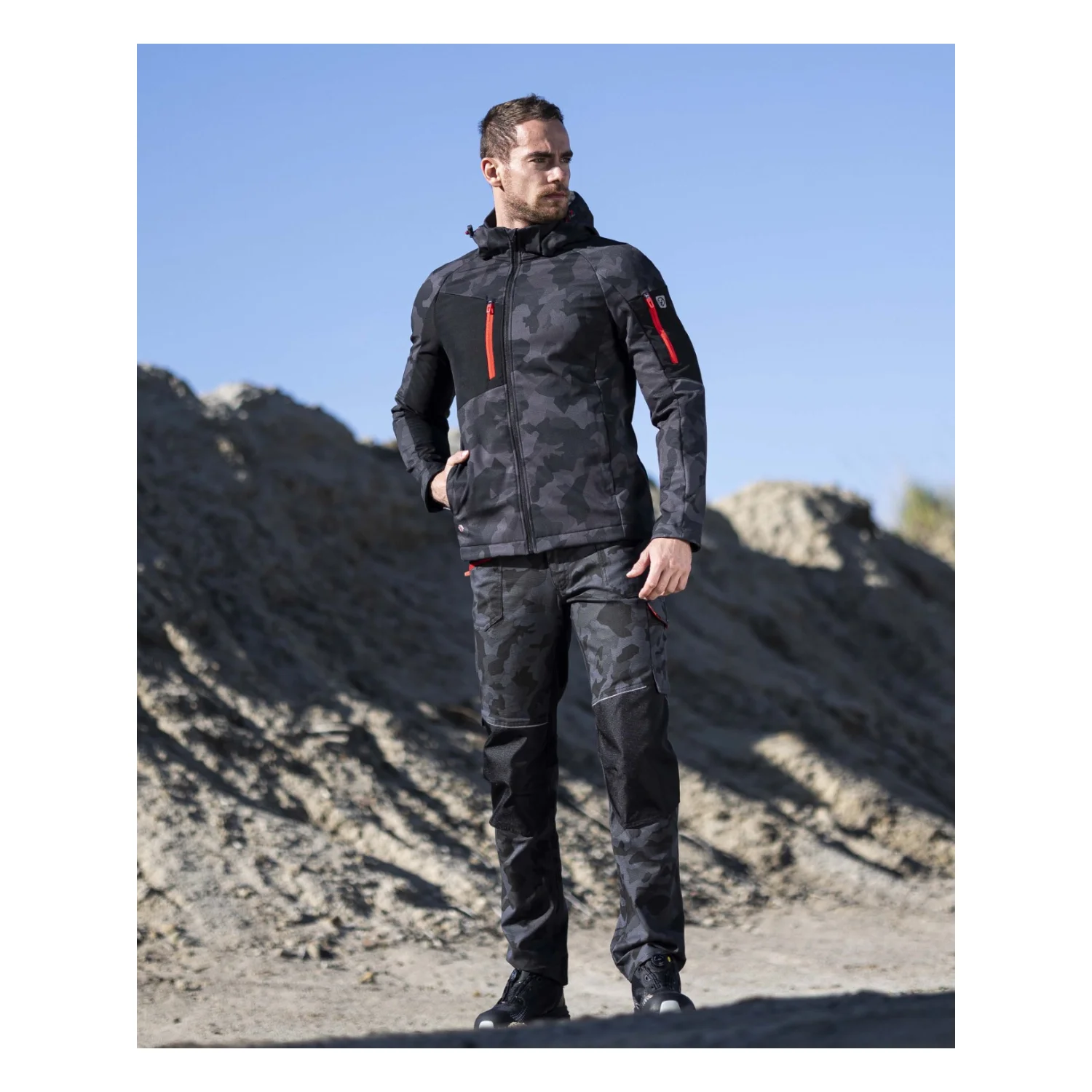 ARDON®CREATRON - férfi terepszínű softshell dzseki - 4. nézet