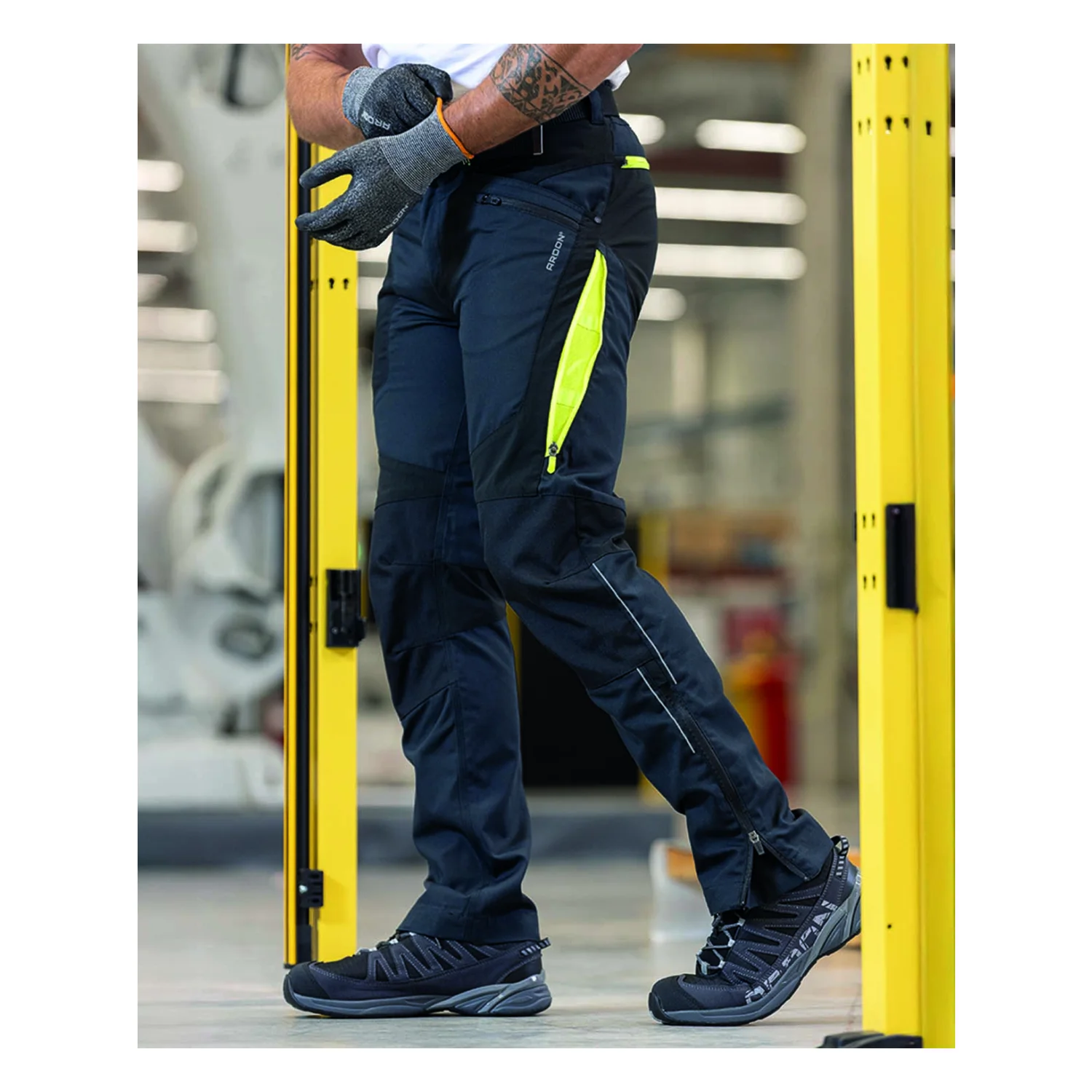 ARDON®CREATRON - férfi sztreccsbetétes derekasnadrág - 7. nézet