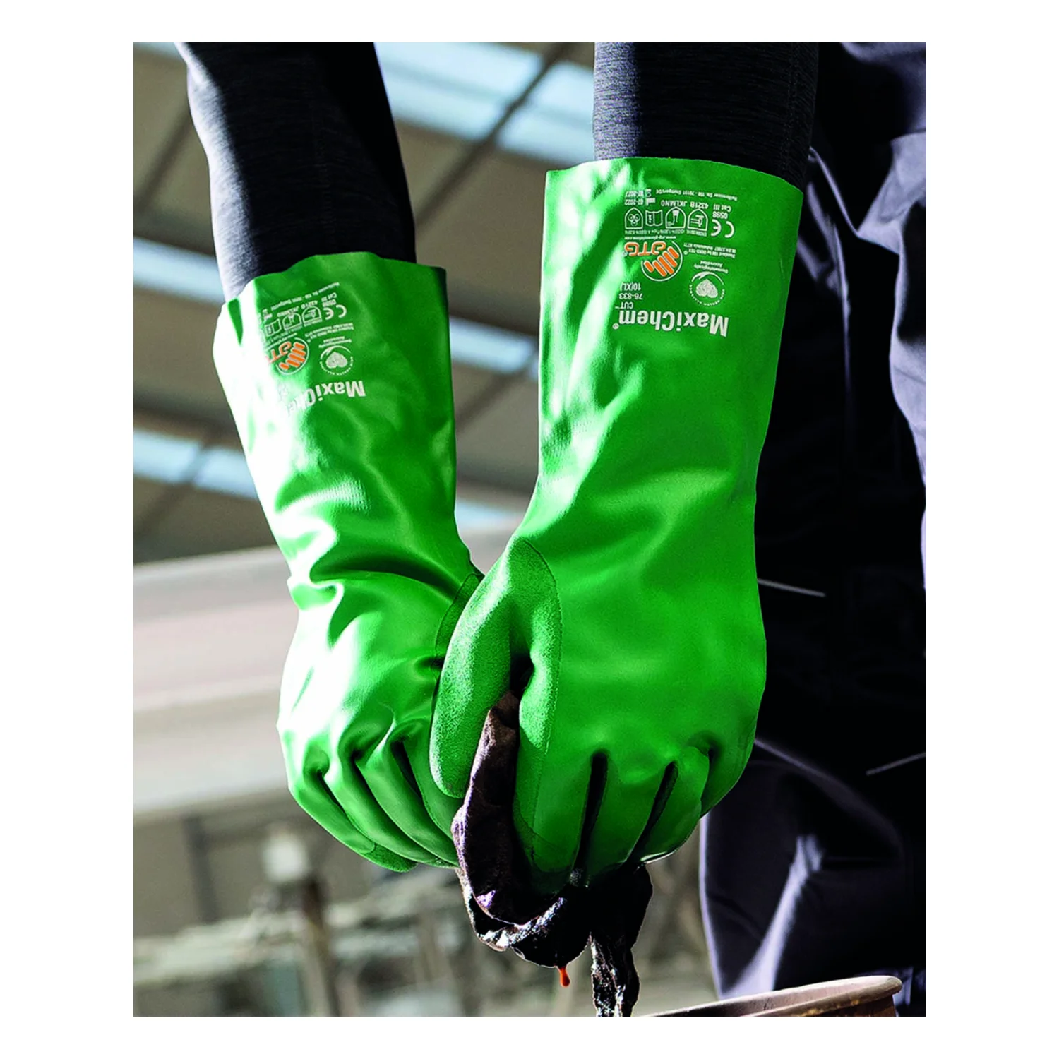 Ardon ATG® vegyszeres kesztyű MaxiChem® 76-830 TRItech ™ - 2. nézet