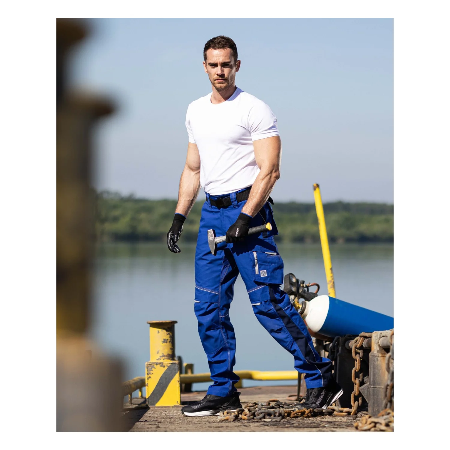 ARDON®URBAN+ férfi derekas nadrág, hosszított - 3. nézet