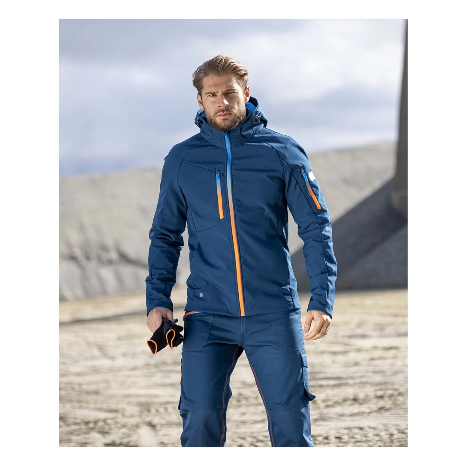 ARDON®CREATRON - férfi kapucnis softshell dzseki - 7. nézet