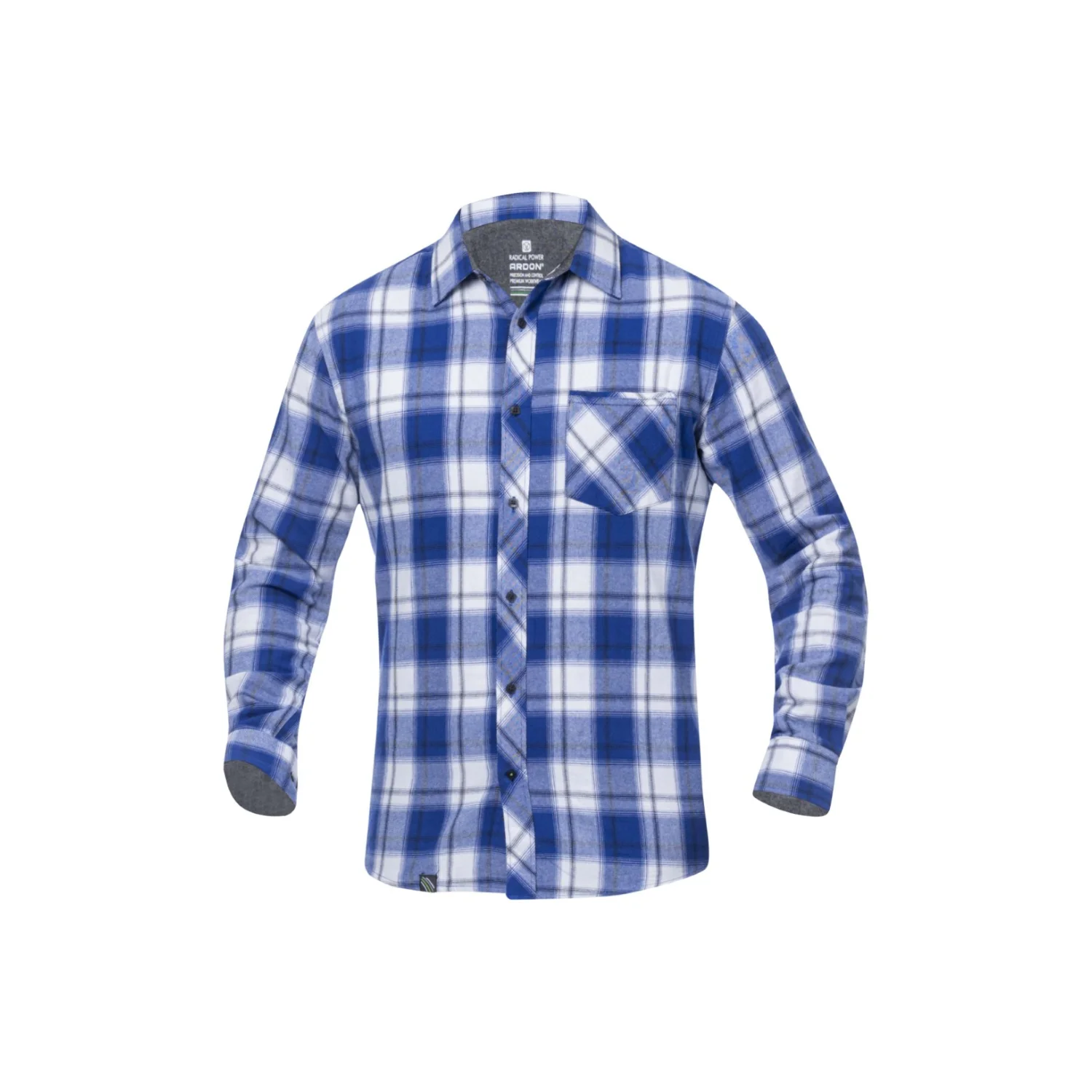 ARDON®OPTIFLANNELS ing királykék - 2. nézet