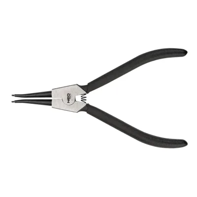 NEO Zégergyűrű fogó 180mm, külső, egyenes, CRMO, 19-60mm, csúcs átmérő 1.8-2.5mm fogók és csípőfogó