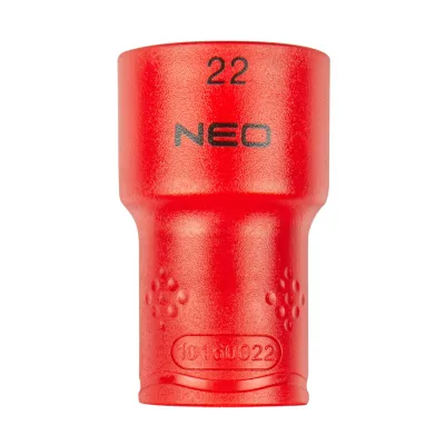 NEO Dugókulcs 6-lapú 1/2" 22mm, 1000V, szigetelt