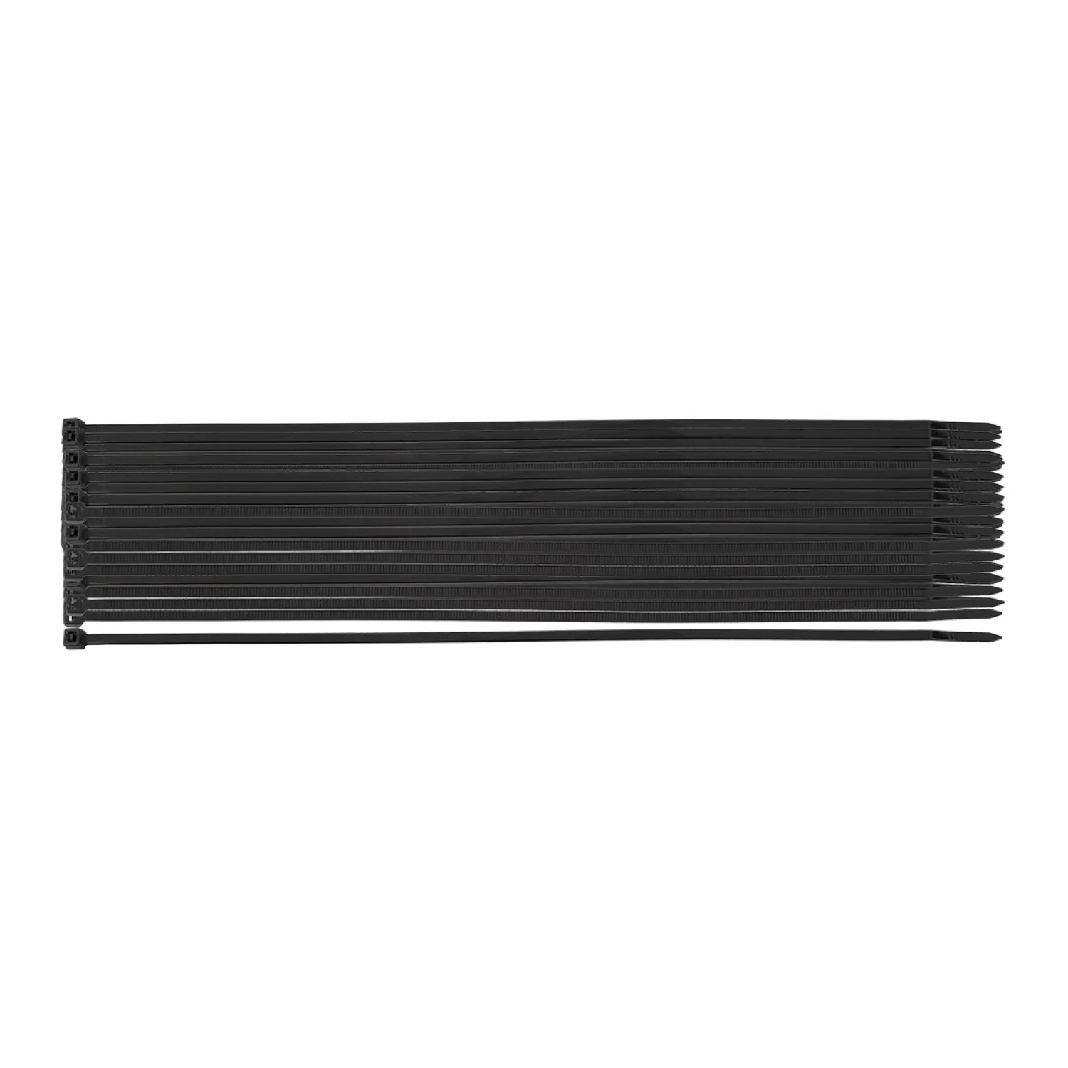 NEO Kábelkötegelő, gyorskötöző, Extreme, UV álló, fekete, 3.6x300mm, 100db