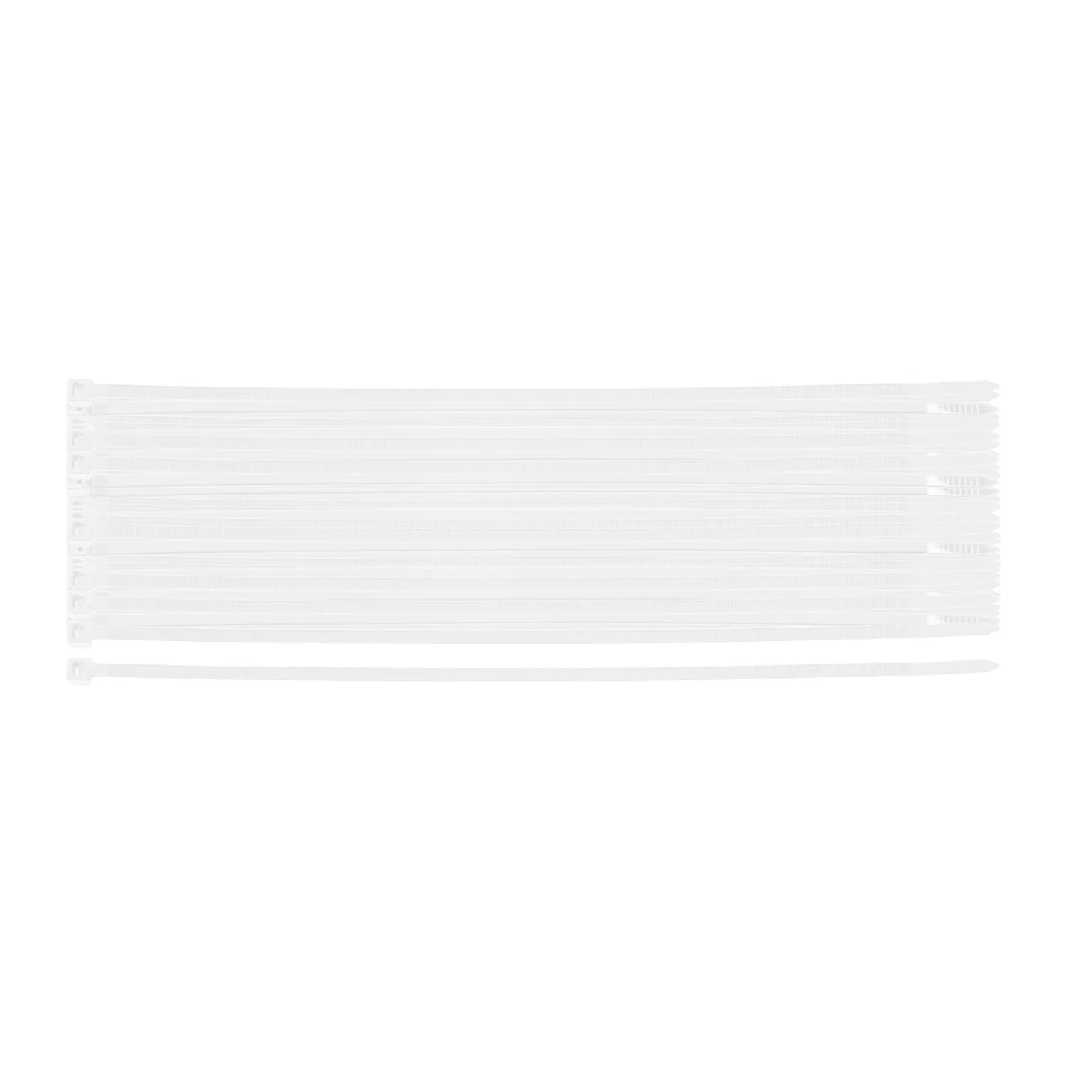 NEO Kábelkötegelő, gyorskötöző, Extreme, UV álló, fehér, 4.8x300mm, 100db