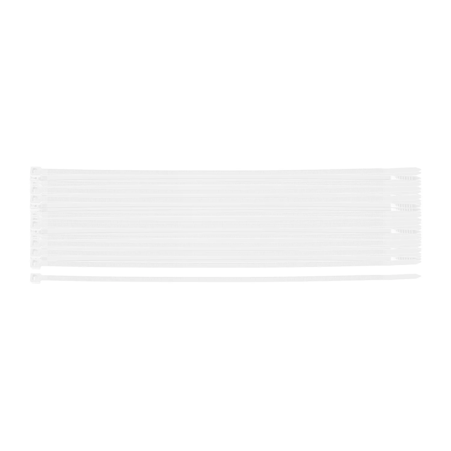 NEO Kábelkötegelő, gyorskötöző, Extreme, UV álló, fehér, 4.8x370mm, 50db