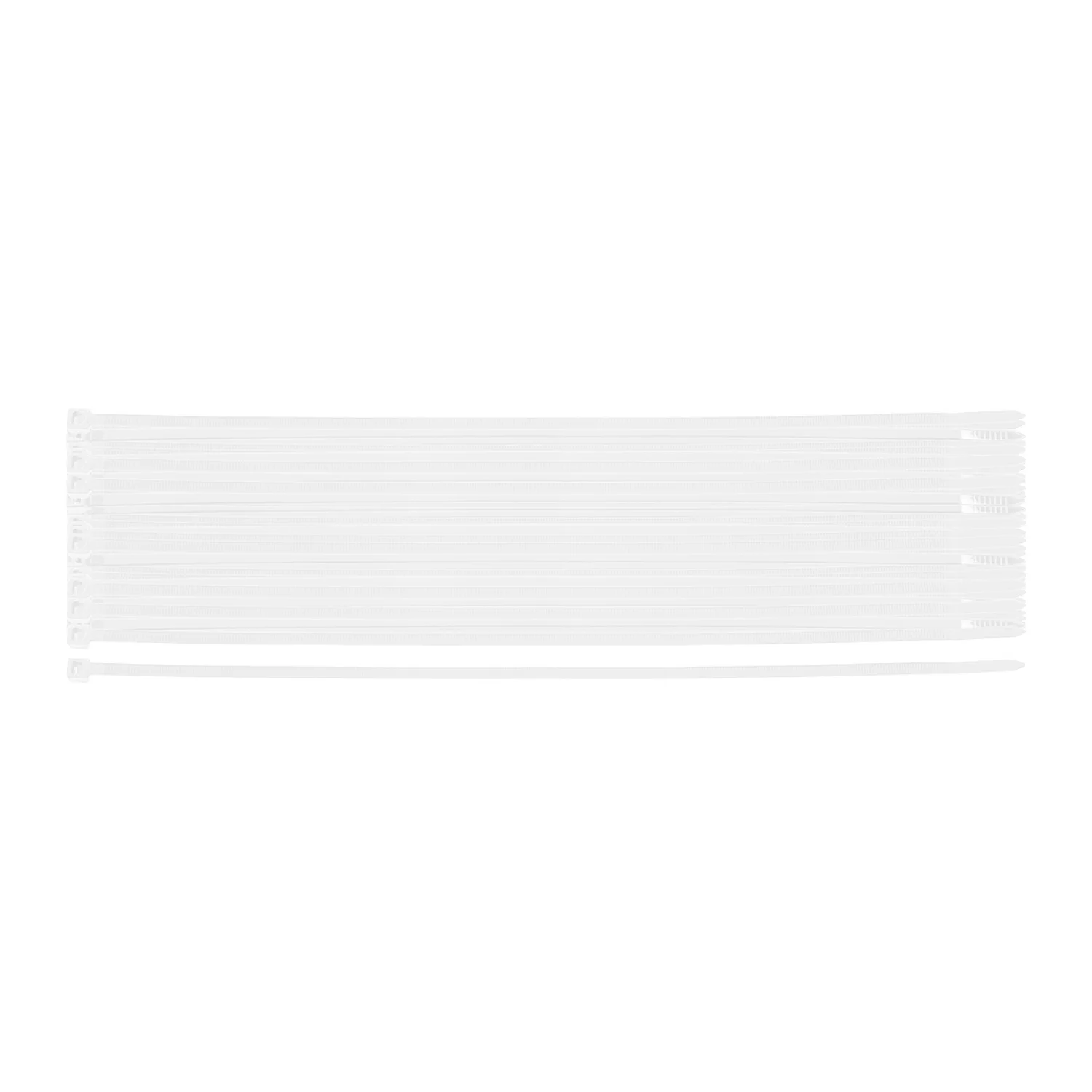 NEO Kábelkötegelő, gyorskötöző, Extreme, UV álló, fehér, 4.8x450mm, 50db