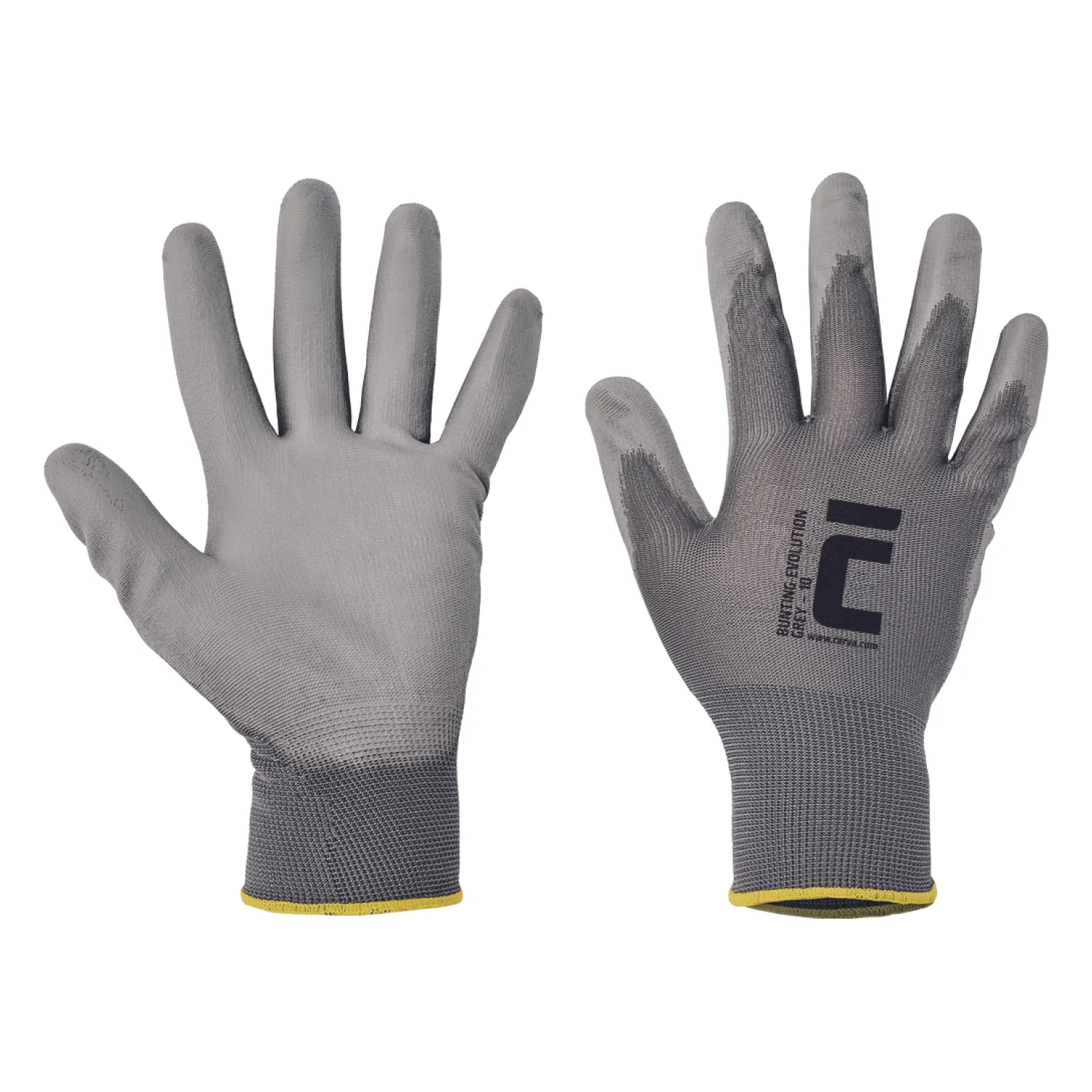 Cerva BUNTING GREY Evolution kesztyű PES/PU