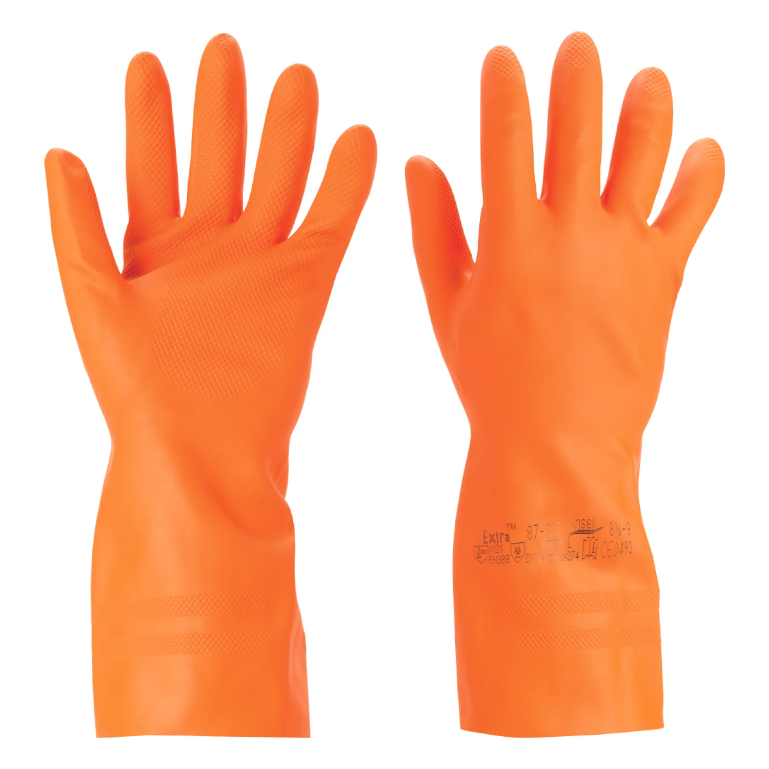 ANSELL 87-955 Extra ORANGE latex