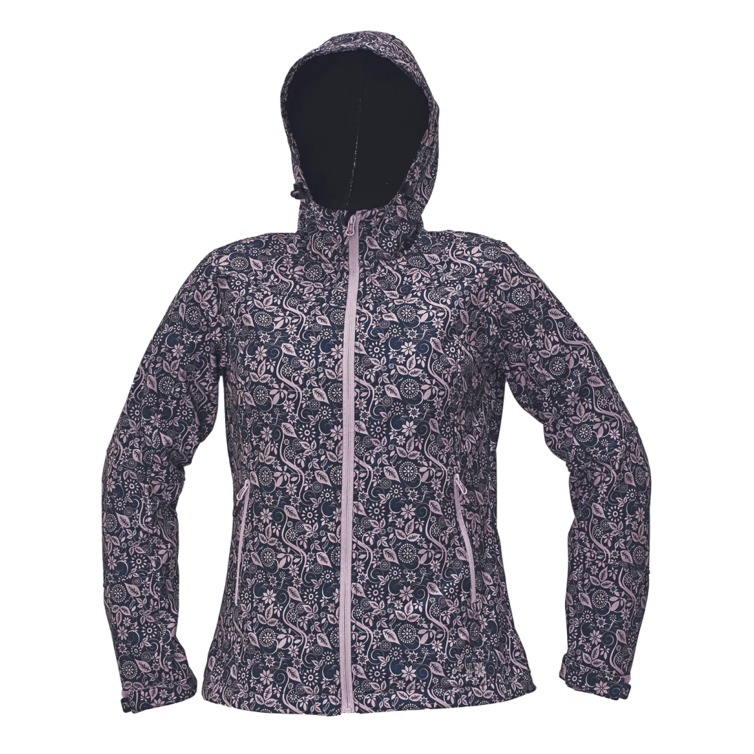 Cerva YOWIE PRINT softshell világos lila/navy