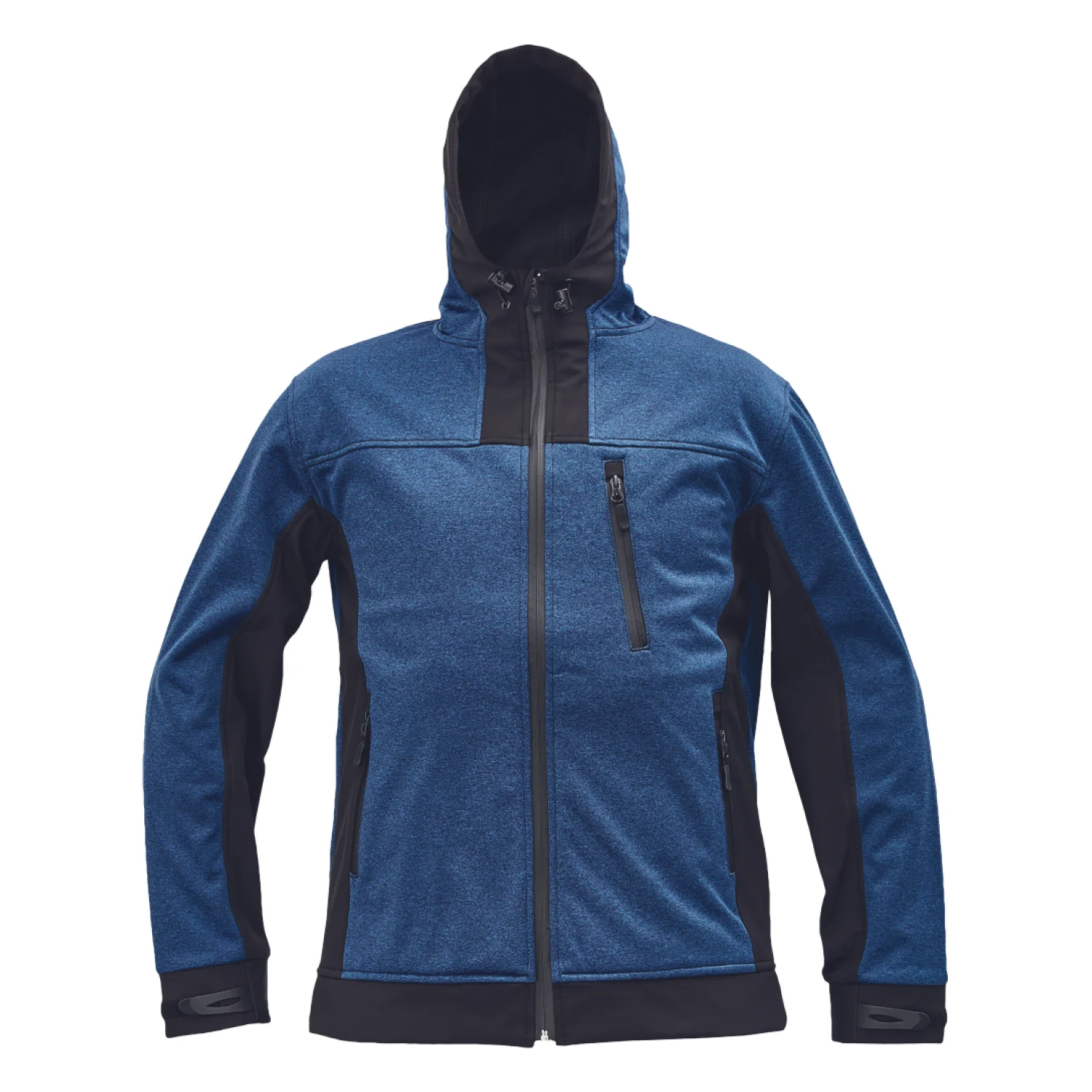 Cerva HUYER SOFTSHELL kabát royal kék