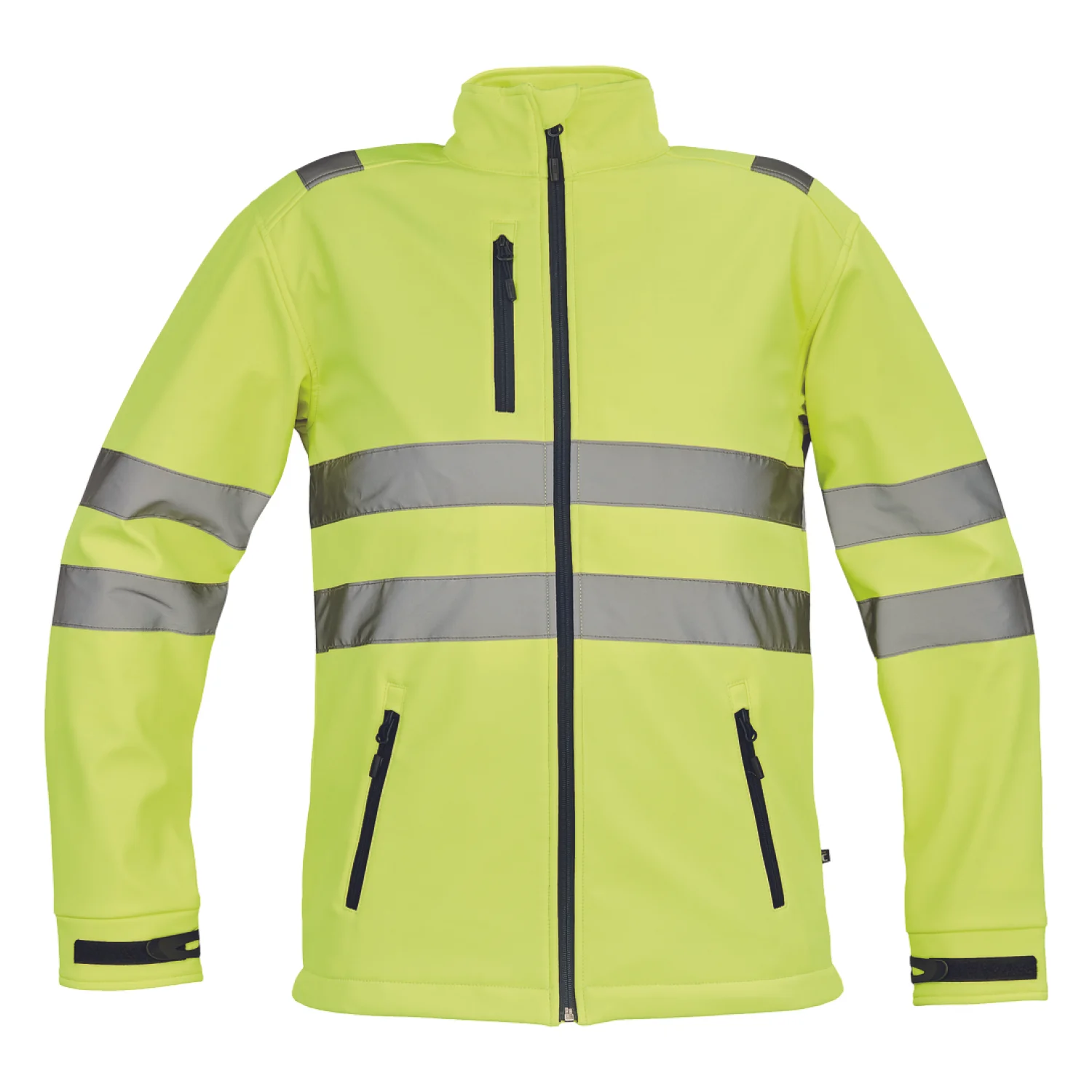 Cerva MURCIA HV SOFTSHELL kabát sárga
