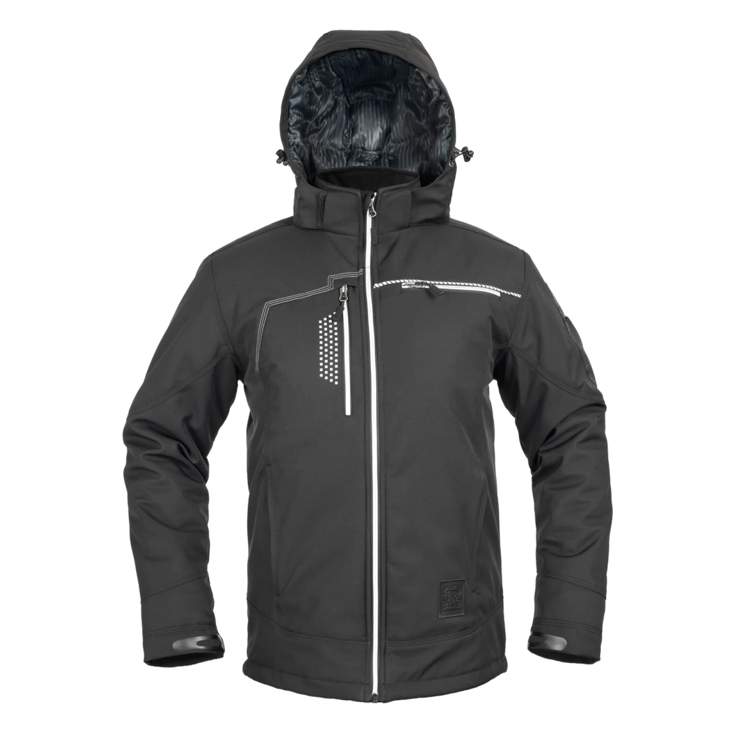 Cerva TAURUS téli softshell dzseki fekete