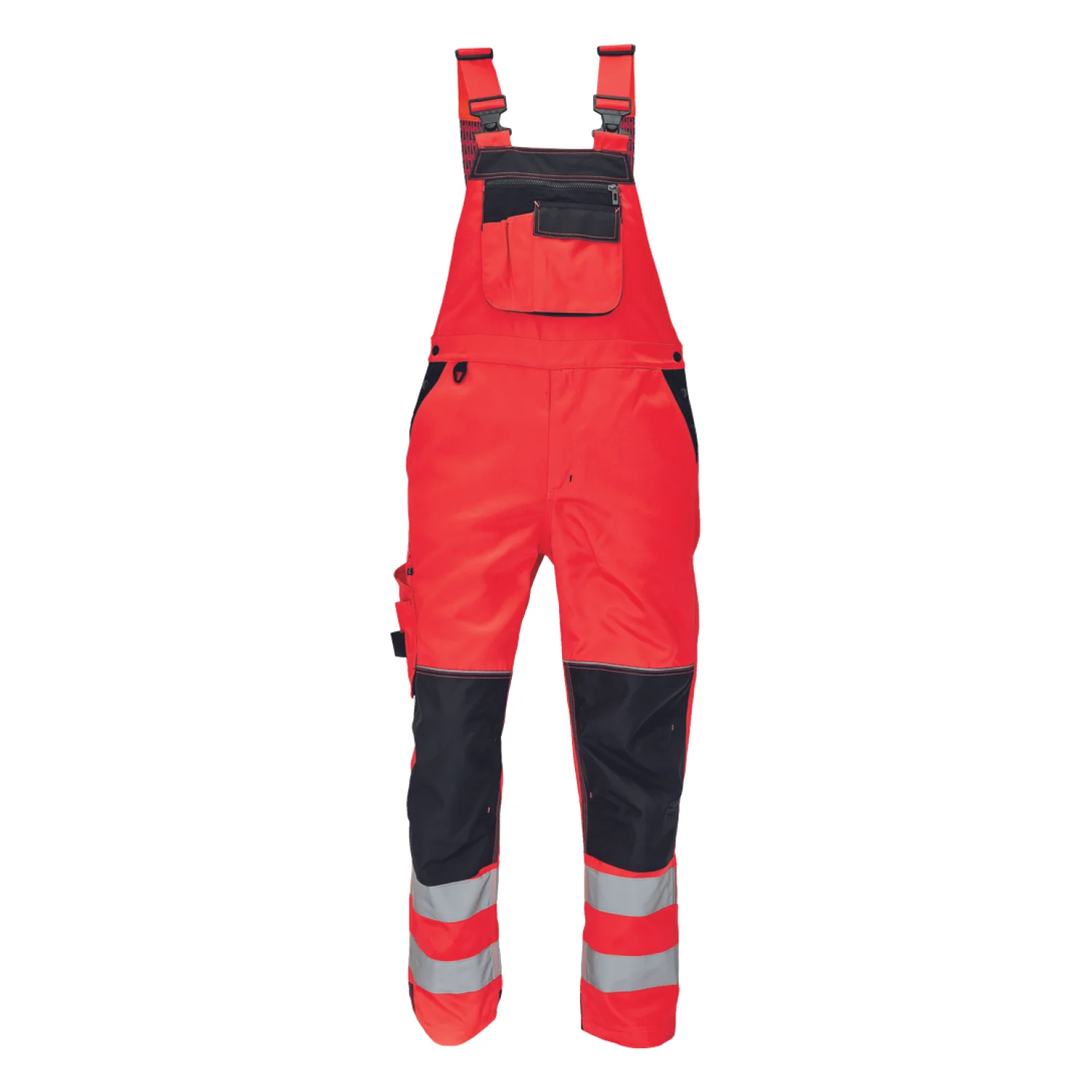 Cerva KNOXFIELD HV FL290 mellesnadrág piros