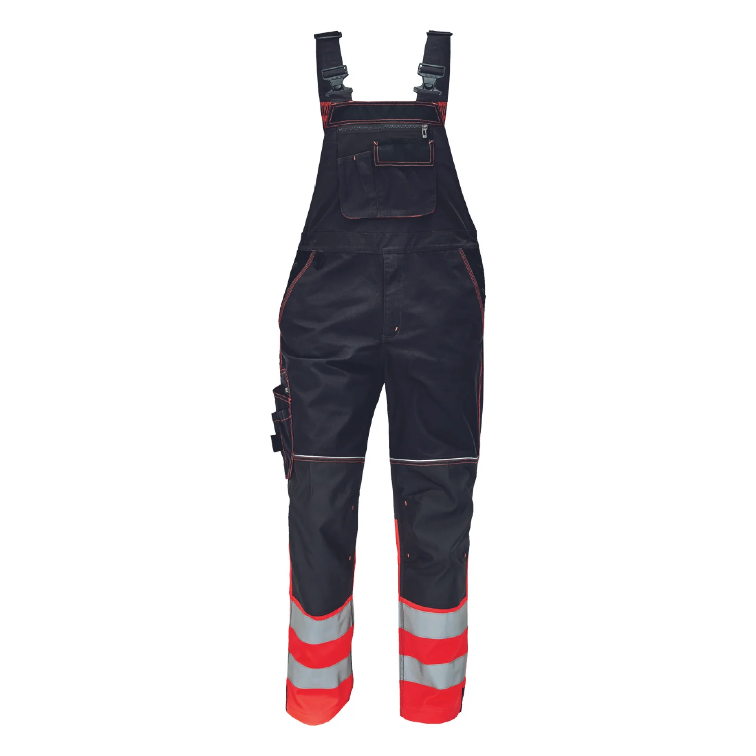 Cerva KNOXFIELD HV DW275 mellesnadrág antracit/piros