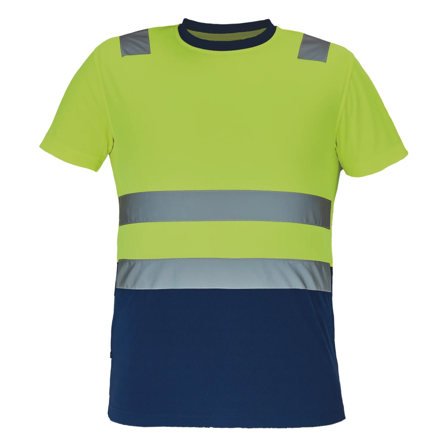 Cerva MONZON Hi-Vis póló sárga/navy