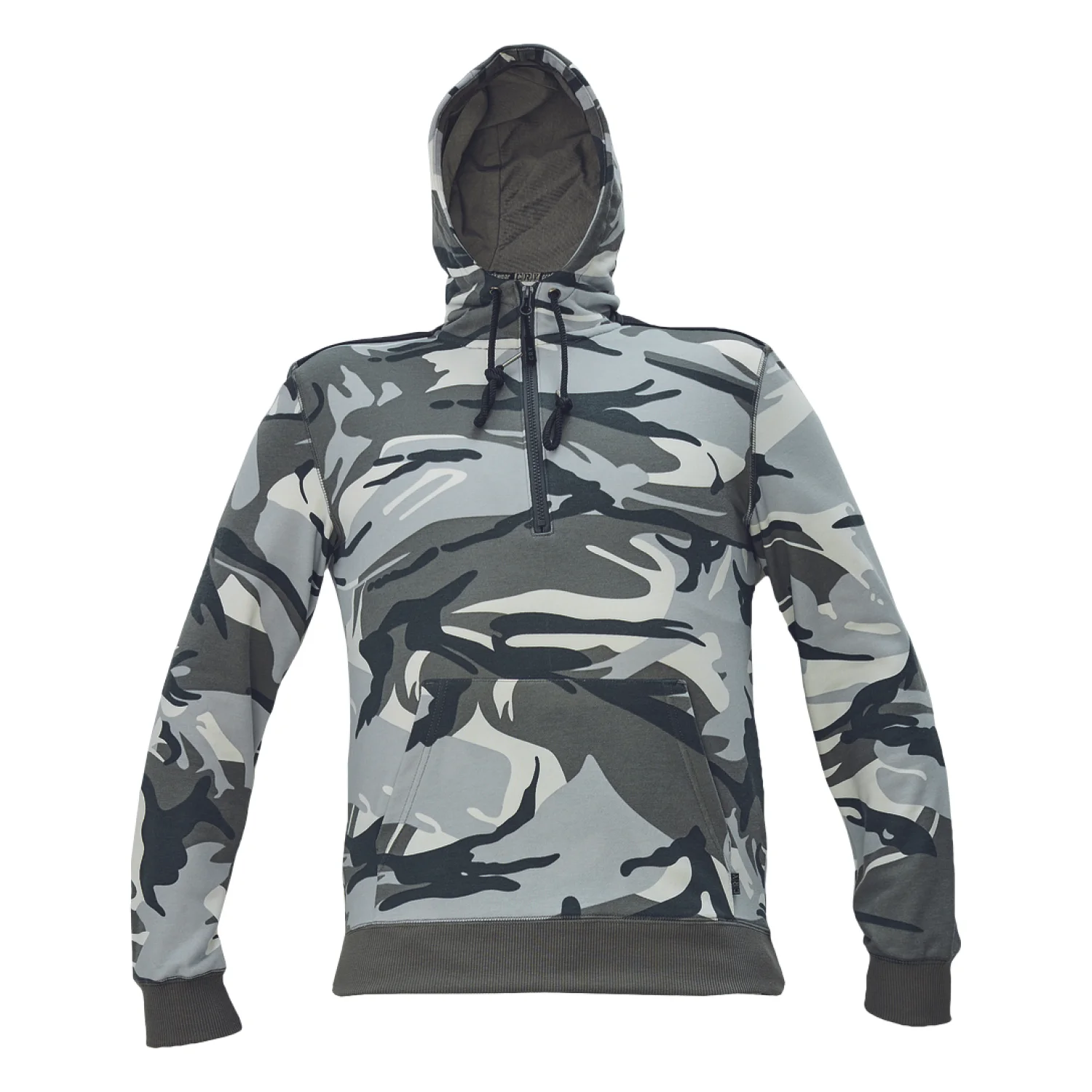 Cerva CRAMBE HOODIE szürke terepmintás