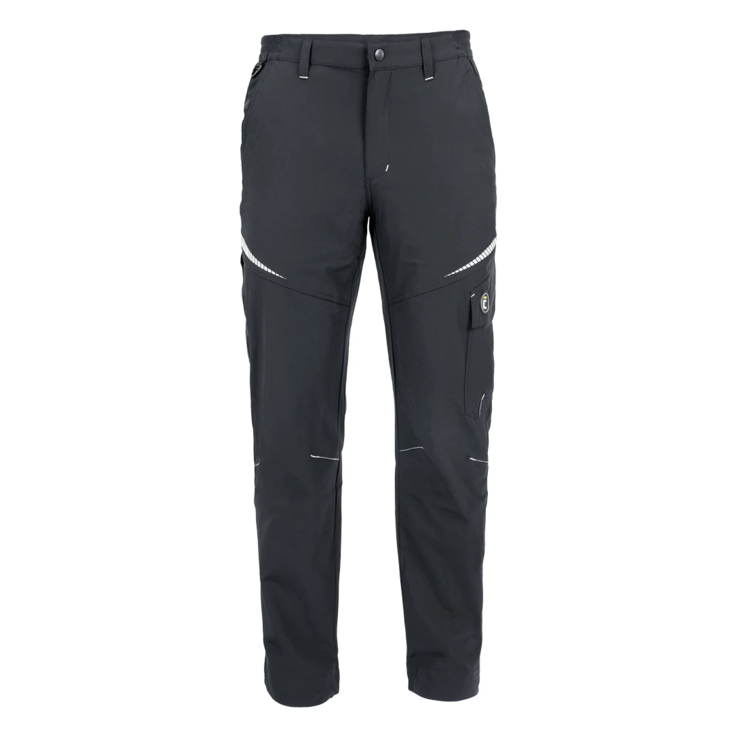 Cerva EMERTON S-STRETCH nadrág fekete/szürke