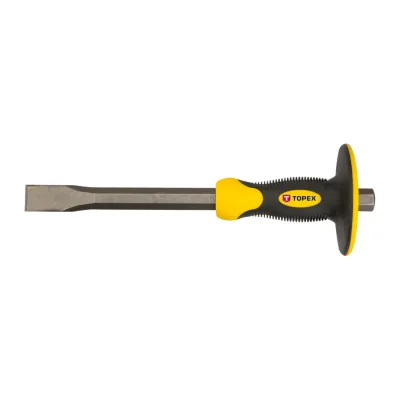 TOPEX Laposvéső 25x19x300mm kézvédővel építőipari kéziszerszám