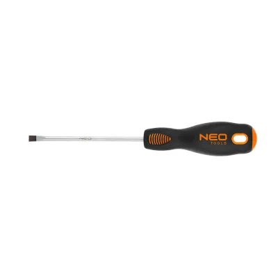 NEO Csavarhúzó lapos 4x100mm csavarhúzók és bitfej