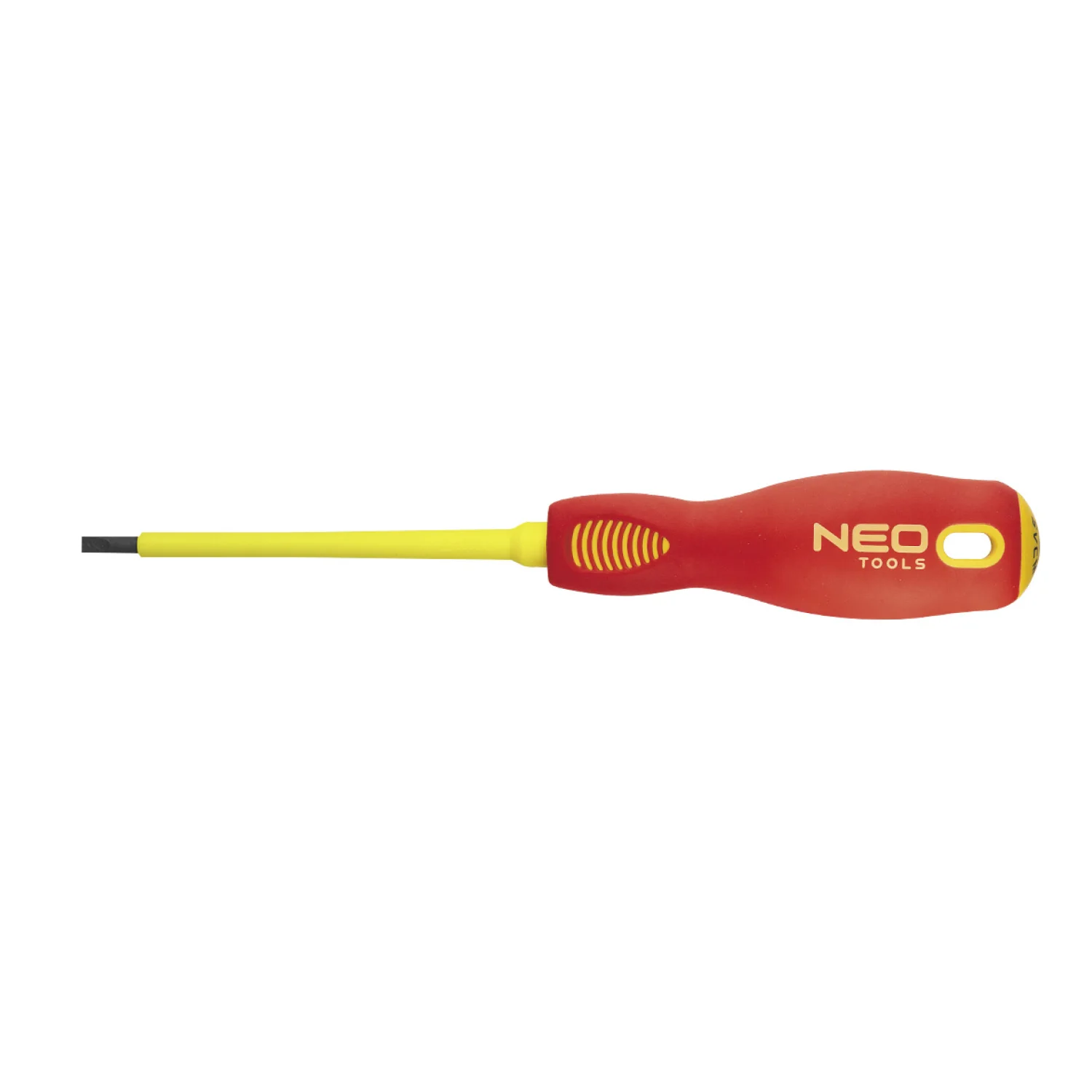 NEO Csavarhúzó 1000V, szigetelt lapos 3x100mm, 1000V szigetelt