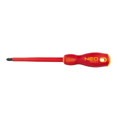 NEO Csavarhúzó 1000V, szigetelt szigetelt, PH3x150mm csavarhúzók és bitfej
