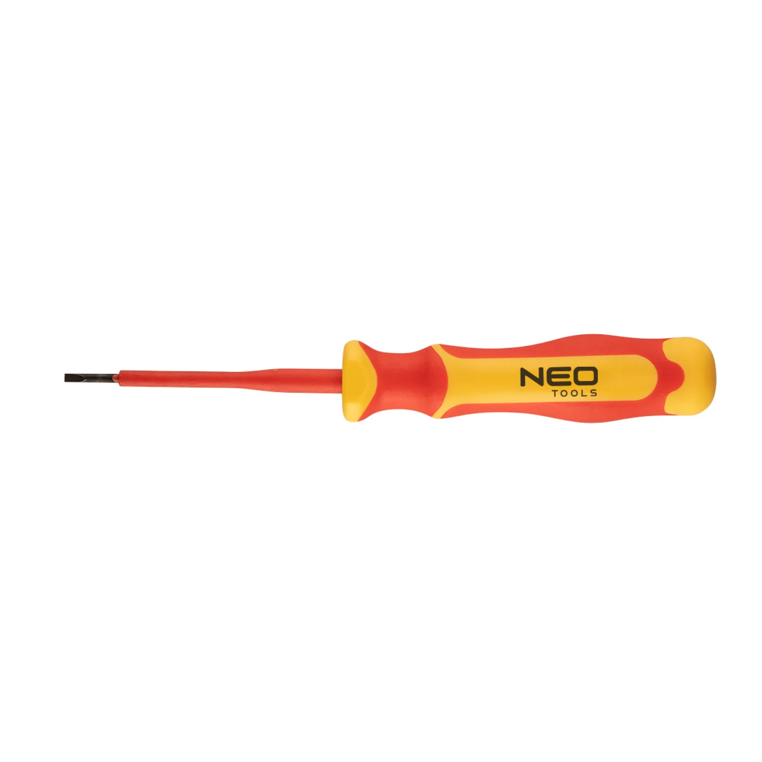 NEO Csavarhúzó 1000V, szigetelt, lapos 0.4x2.5x75mm, S2 acél S2