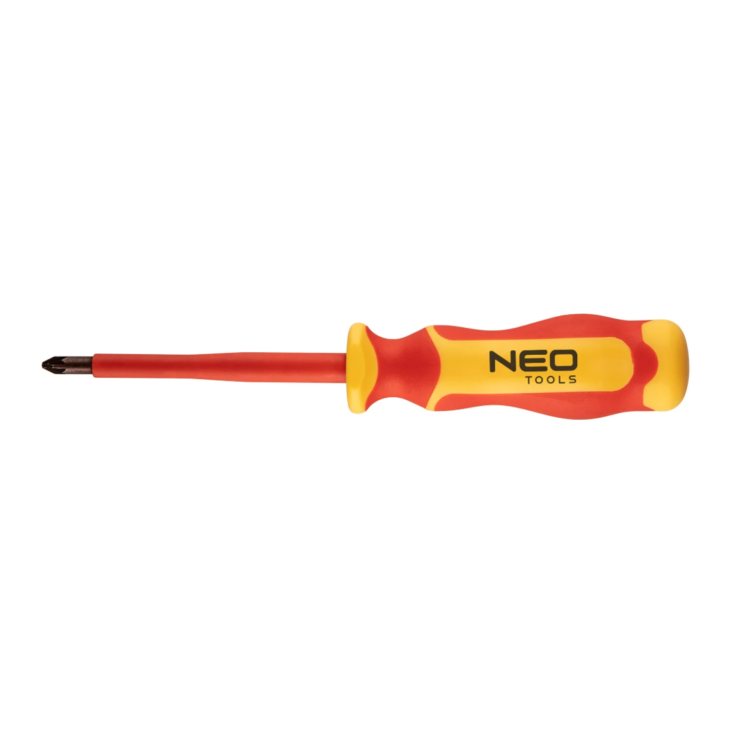 NEO Csavarhúzó 1000V, szigetelt, PZ2x6x100mm, S2 acél S2