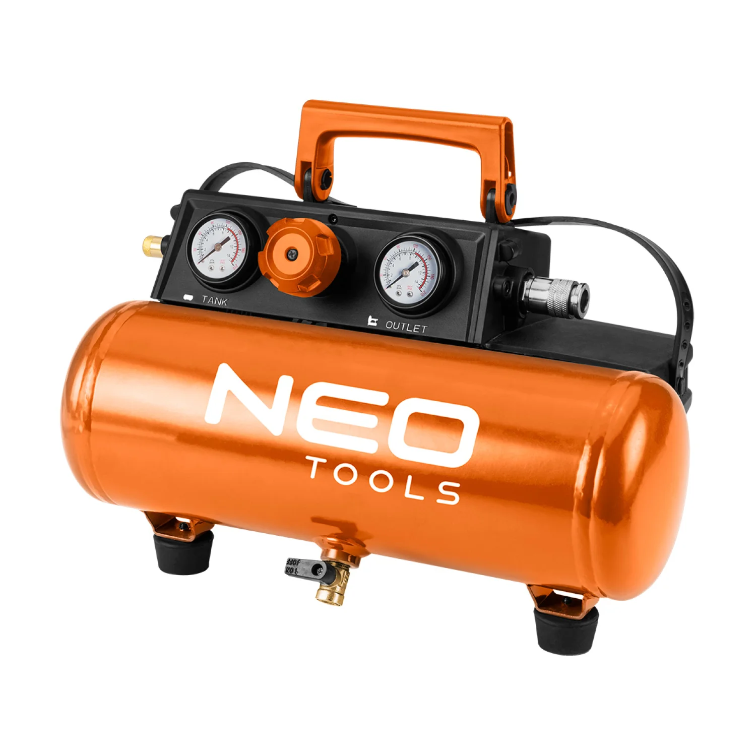 NEO Akkus kompresszor ENERGY+ 18V, 8bar/3.8L, akku nélkül