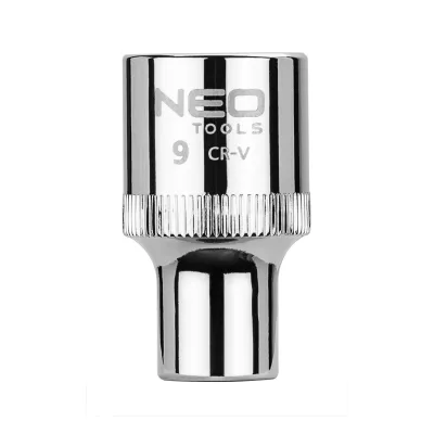 NEO Dugókulcs 9mm, 1/2", 6 pontos, Superlock, min. rendelés: 3db
