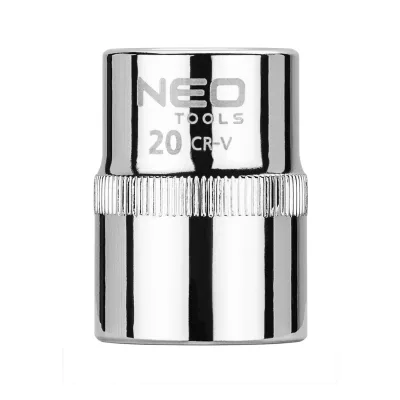 NEO Dugókulcs 20mm, 1/2", 6 pontos, superlock