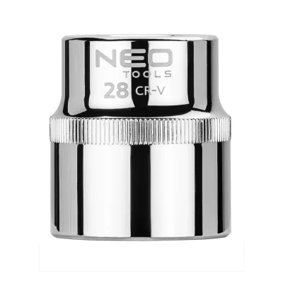 NEO Dugókulcs 28mm, 1/2", 6 pontos, superlock