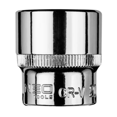 NEO Dugókulcs 20mm, 3/8", hatlapú