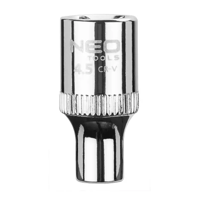 NEO Dugókulcs 4.5mm, 1/4", 6 pontos, Superlock, min. rendelés: 5db