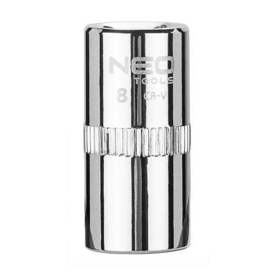 NEO Dugókulcs 8mm, 1/4", 6 pontos, Superlock, min. rendelés: 5db