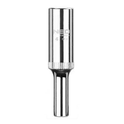 NEO Dugókulcs 4mm, 1/4", hosszú, 6 pontos, Superlock, min. rendelés: 3db