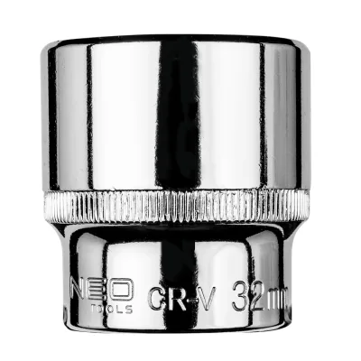 NEO Dugókulcs 32mm, 1/2", hatlapú