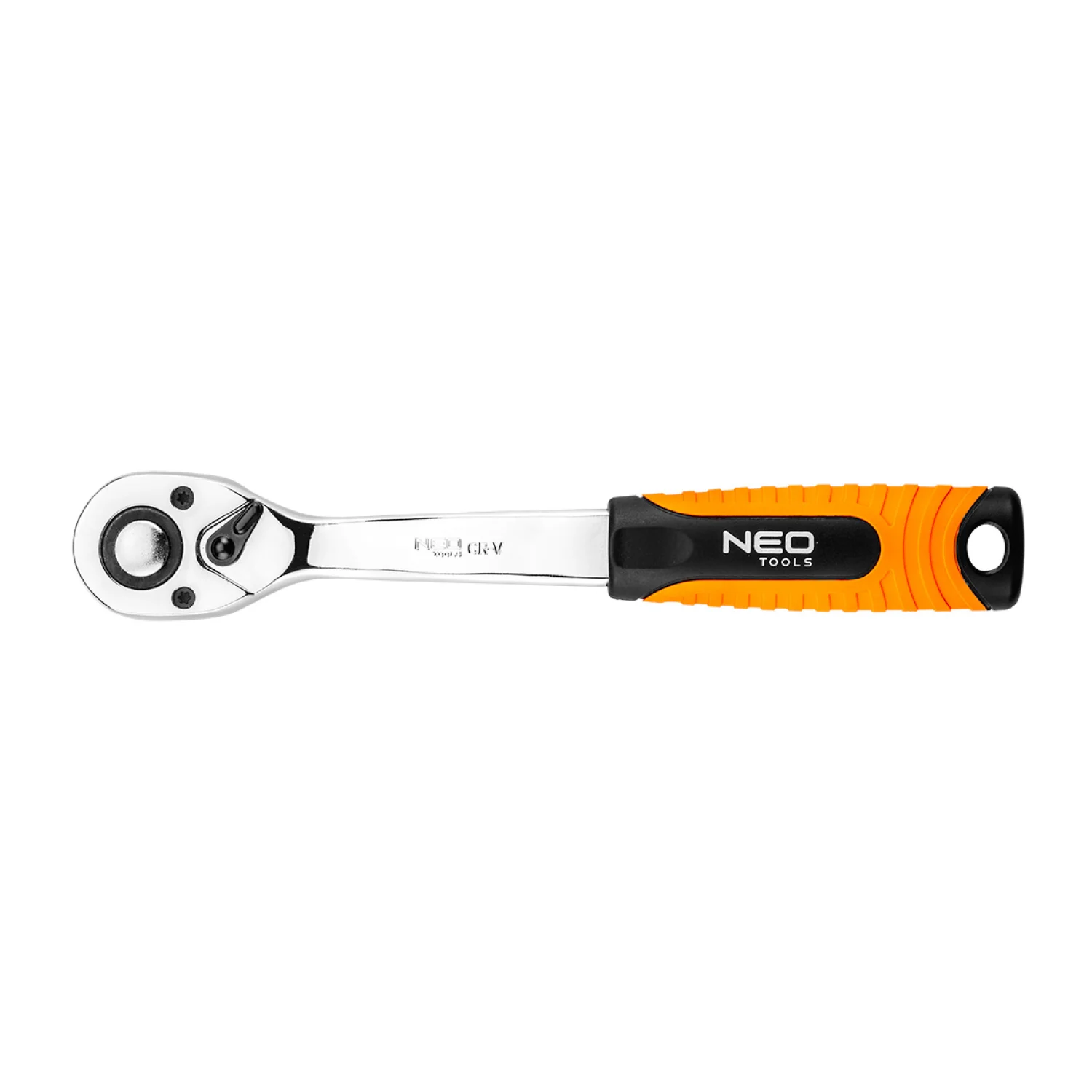NEO Racsnis kulcs 3/8", 195mm, 72fog, DIN3122