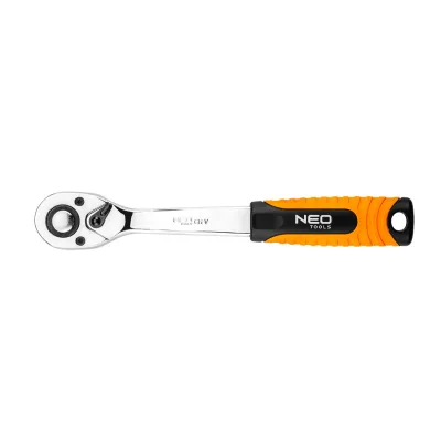NEO Racsnis kulcs 1/2", 255mm, 72fog, DIN3122