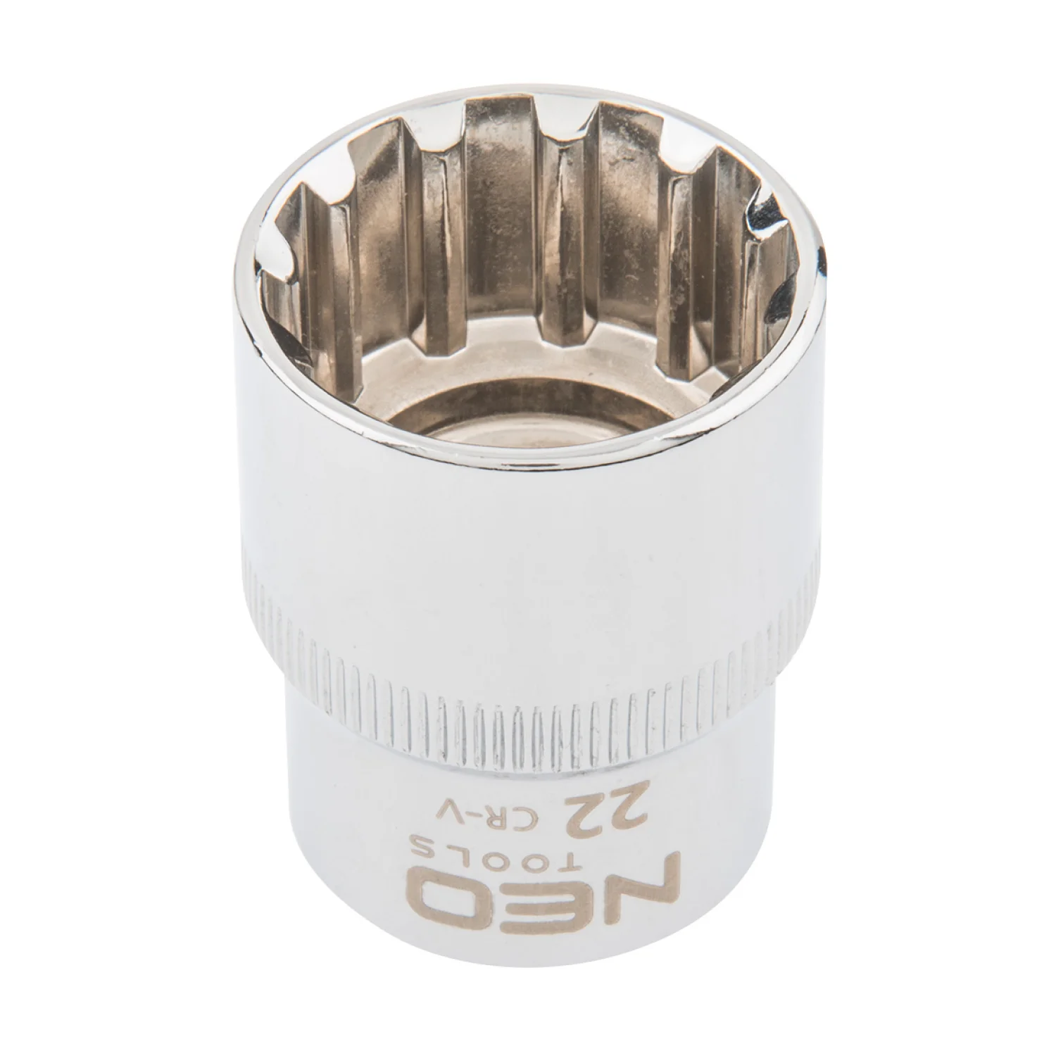 NEO Dugókulcs 22mm, 1/2", spline