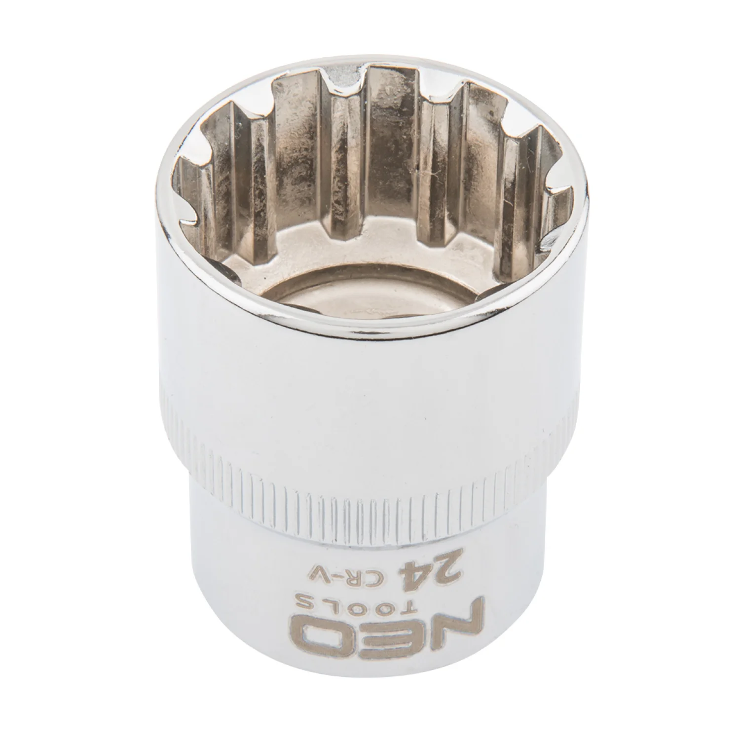 NEO Dugókulcs 24mm, 1/2", spline