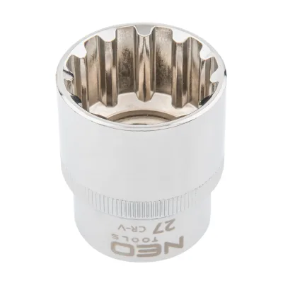 NEO Dugókulcs 27mm, 1/2", spline