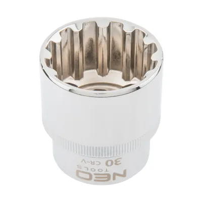 NEO Dugókulcs 30mm, 1/2", spline