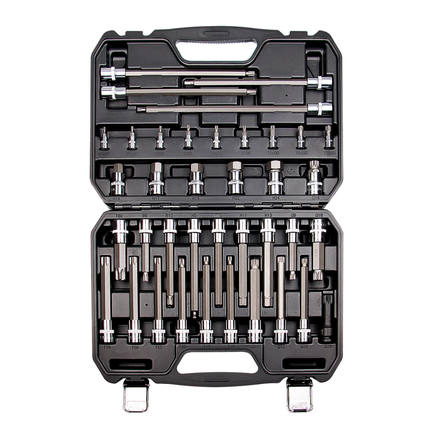 NEO Torxbit és kulcskészlet 38db