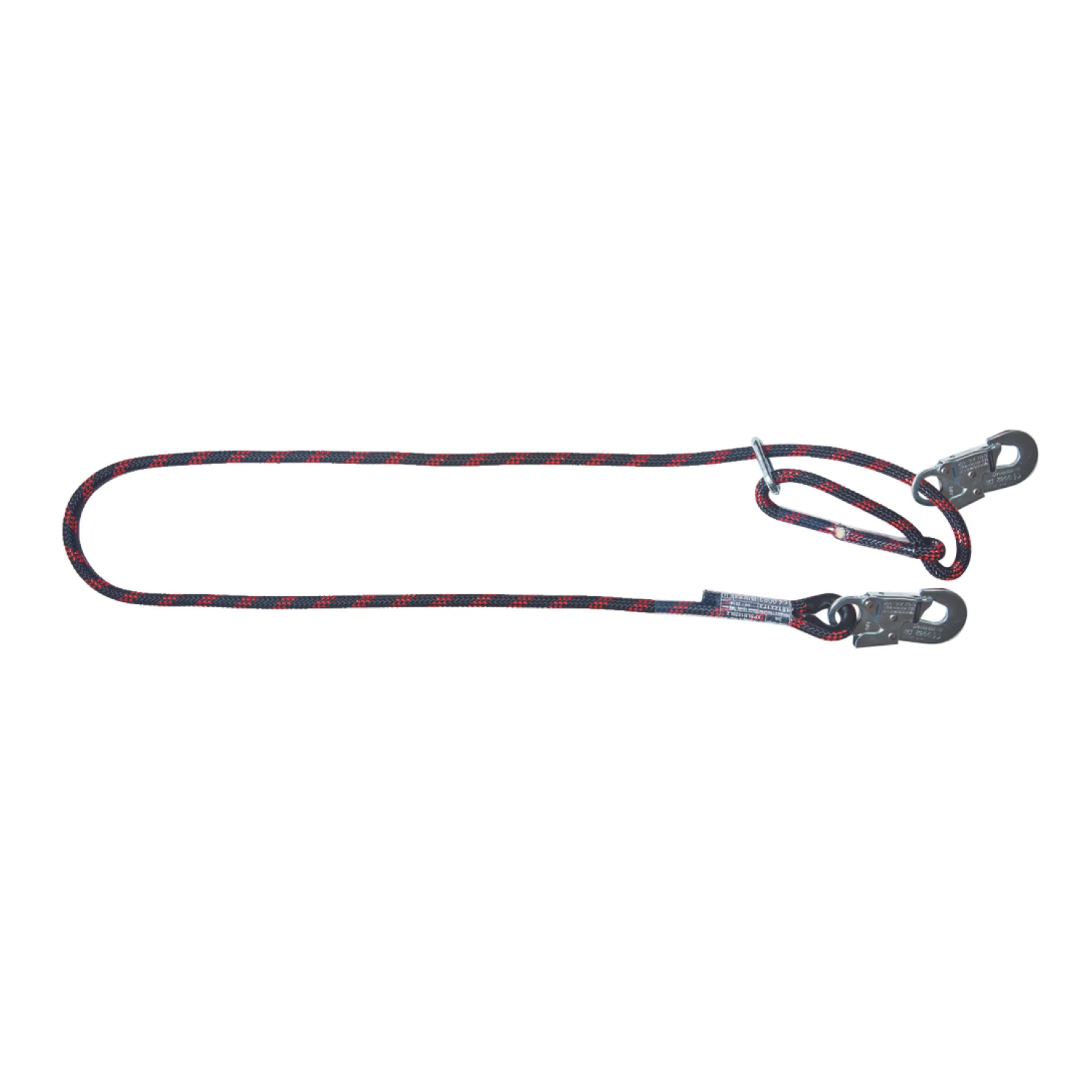 Cerva LB10 kötél 2,0m 2xAZ002 karabínerrel