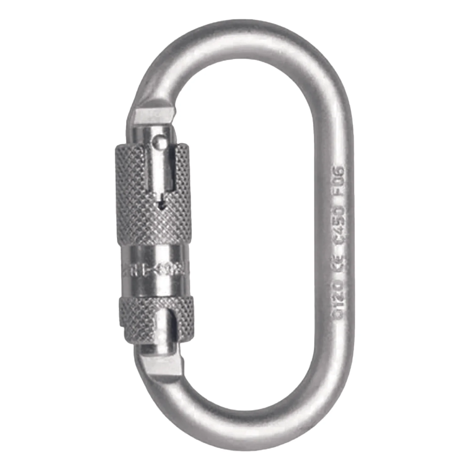 CERVA Ovális karab.twist lock acél/cink